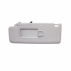 Car Styling Gray Left / Right Interior Sun Visor Panel Makeup Mirror with - Driver Side