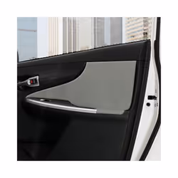 For Toyota Corolla 2007 2008 2009 2010 2011 2012 2013 4pcs Microfiber - Black