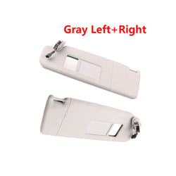 Beige Gray Sun Visor Sunvisor Left Right For Volkswagen Beetle 1998 2010 - Gray Left and Right