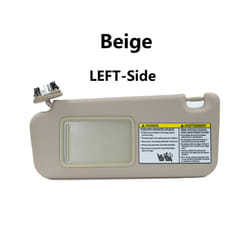 Car Right Left Replace Sun Visor Block Shade For Toyota Rav4 2006 2007 - Beige Left
