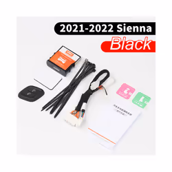 For Toyota Sienna Xl40 Interior Decoration Modification Accessories 2020 - 2021-2022 Black