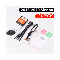 For Toyota Sienna Xl40 Interior Decoration Modification Accessories 2020 - 2018-2020 Black