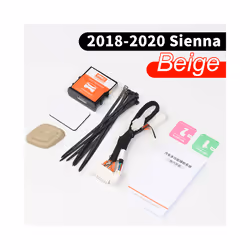 For Toyota Sienna Xl40 Interior Decoration Modification Accessories 2020 - 2018-2020 Beige