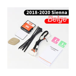 For Toyota Sienna Xl40 Interior Decoration Modification Accessories 2020 - 2018-2020 Beige