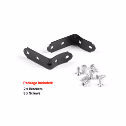 For Audi A4 S4 Rs4 B6 B7 8e Glove Box Repair Kit 2001-2008 2 Pc Black