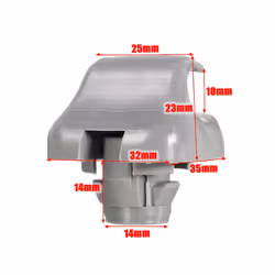 1pc Interior Sun Visor Clip Fastener Clip Support Hook Holder Hanger Lights