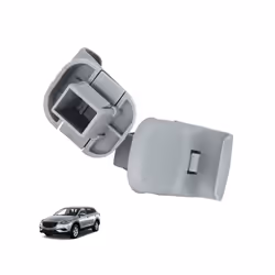 2pcs Car Grey Sun Visor Hook Clips OE LC6269261B77 For Mazda 3 5 6 CX