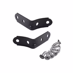 2pcs For Audi A4 S4 Rs4 B6 B7 8e Glove Box Repair Kit 2001-2008 2 Pc Black