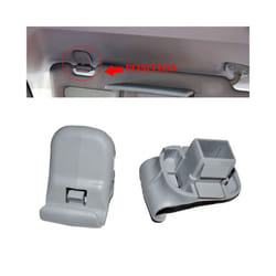 Jeazea Lc6269261b77 Gray Sun Visor Mounting Clip Hook Adapter For Mazda