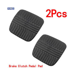 1 Pair Brake Clutch Pedal Pad Cover Rubber Set Kit For Nissan Patrol Mq