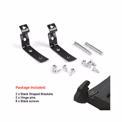 Glove Box Lid Hinge Snapped Repair Fix Kit Brackets For Audi A4 S4 Rs4