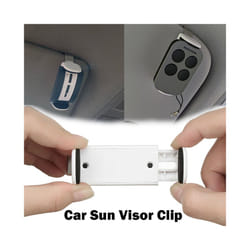 Car Sun Visor Clip Holder Garage Door Gate Remote Controls Transmitter