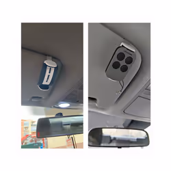 Car Sun Visor Clip Holder Garage Door Gate Remote Controls Transmitter