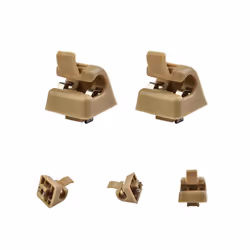 2pcs New Sun Visor Clips Holders For Mercedes For Benz W123 W124 W126