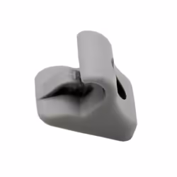 Grey Sun Visor Hook Clip For Hyundai I20 Getz 8523505100om Abs Holder