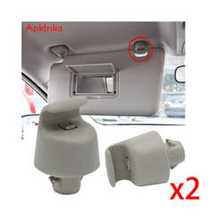 Apktnka Sun Visor Hook Clips Hanger Holder Buckle Bracket Retainer For