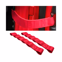 2 Pcs Car Interior Door Limiting Check Straps Adjustable Limit Door Belt