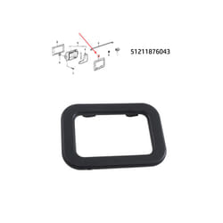 Car Interior Door Handle Cover Trim Bezel 51211876043 For BMW E30 E28