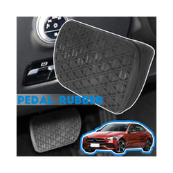 1pc Automobile Brake Pedal Rubber Clutch Pedal Pad Decoration Cover For