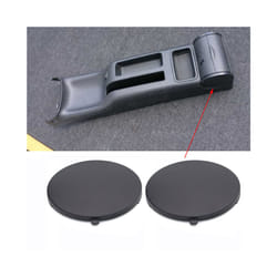Black Abs Plastic Rear Ashtray Ash Storage Box Side Caps Cover For Bora
