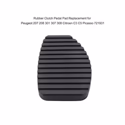 Genuine Brake Clutch Pedal Pad Rubber Cover Non slip for Peugeot 207 208