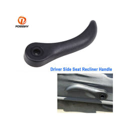 Possbay Car Seat Adjustment Lever Black Seat Side Adjust Handle Grip Interior
