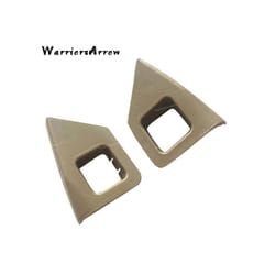 Pair Fixed Lock Bracket Left Right Side Glove Box Door Cover Plastic For