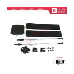 Bdp573 Car Side Sliding Window Glass Latch Opener Grip Release Lever Push