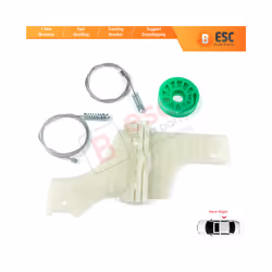 Esc Auto Parts Ewr1162 Electrical Power Window Regulator Repair Kit Rear