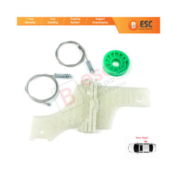 Esc Auto Parts Ewr1162 Electrical Power Window Regulator Repair Kit Rear