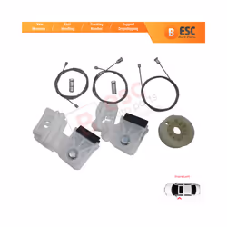 Esc Auto Parts Ewr5217 Power Electric Window Regulator Repair Kit Front