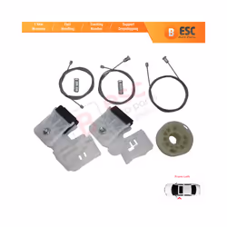 Esc Auto Parts Ewr5217 Power Electric Window Regulator Repair Kit Front