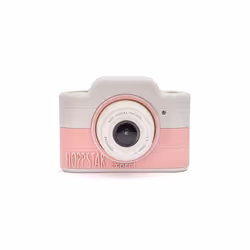 Hoppstar Expert blush, Children's digital camera, 3 yr(s), 95 g, Grey, Pink