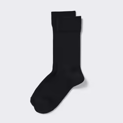 Uniqlo Japan Socks - 09 BLACK/2527