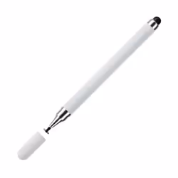 Comfortable Grip Capacitive Stylus Pencil - White