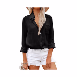 Elegant Cotton Linen Shirts Women Leisure Shirts Button Lapel Blusas Top Lady Loose Long Sleeve Oversized Shirt Casual T-Shir ...