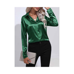 Blouses For Women Plus Size.Blouses For Women Dressy Casual Plus Size Women'S Blouse Satin Silk Blusas De Mujer  Tendencia - 1, M
