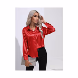 Blouses For Women Plus Size.Blouses For Women Dressy Casual Plus Size Women'S Blouse Satin Silk Blusas De Mujer  Tendencia -  ...
