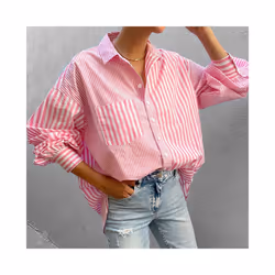 Blusa Mujer Moda Printed Casual Blouse Temperament Long Sleeve Woman Shirt Loose Elegant Shirt Woman Weekend Top Blouse - 2, S