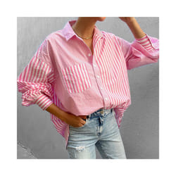 Blusa Mujer Moda Printed Casual Blouse Temperament Long Sleeve Woman Shirt Loose Elegant Shirt Woman Weekend Top Blouse - 2, M