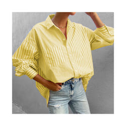 Blusa Mujer Moda Printed Casual Blouse Temperament Long Sleeve Woman Shirt Loose Elegant Shirt Woman Weekend Top Blouse - 3, XL