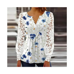 NEW Elegant Loose Shirt Woman Temperament Casual  Shirt Women Long sleeve Printed Woman Shirt Weekend - green, S