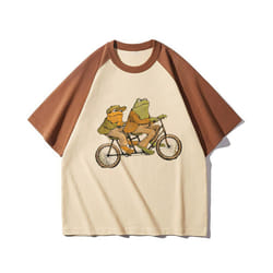 Cottagecore top women trendy pattern athleisure t shirt female manga Japanese anime clothes - 60904, L