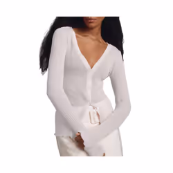 Women Transparent Jacket Sweater Fashion Knitted Cardigan Sexy Long Sleeve Button Closure Knitwear Female Cotton Outwear - WH ...