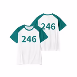 Korean Game Ddakji t-shirt teen Breathable graphic women Comfortable Trendy t-shirt Gothic women streetwear graphic Comfortab ...