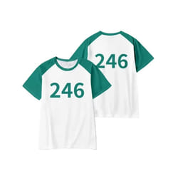 Korean Game Ddakji t-shirt teen Breathable graphic women Comfortable Trendy t-shirt Gothic women streetwear graphic Comfortable - 246, M