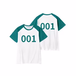 Korean Game Ddakji t-shirt teen Breathable graphic women Comfortable Trendy t-shirt Gothic women streetwear graphic Comfortable - 18418, XXL