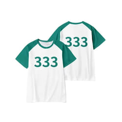 Korean Game Ddakji t-shirt teen Breathable graphic women Comfortable Trendy t-shirt Gothic women streetwear graphic Comfortable - 333, S