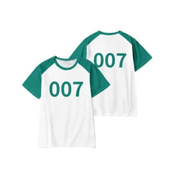 Korean Game Ddakji t-shirt teen Breathable graphic women Comfortable Trendy t-shirt Gothic women streetwear graphic Comfortable - 7, S