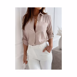 Spring and Summer Women's Casual Long Sleeved Shirts Fashionable Printed Comfortable Shirts Commuting Holiday Women's Shirts ...